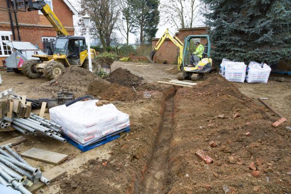 Drainage Ditch Digging in Englewood