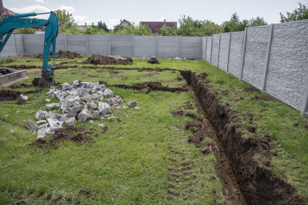Yard Trenching in Englewood