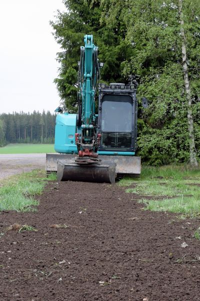 Backhoe Grading in Englewood