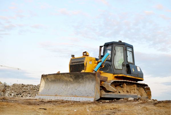 Bulldozer Land Excavation in Englewood