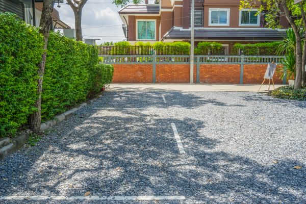 Gravel Parking Lot Repair in Englewood